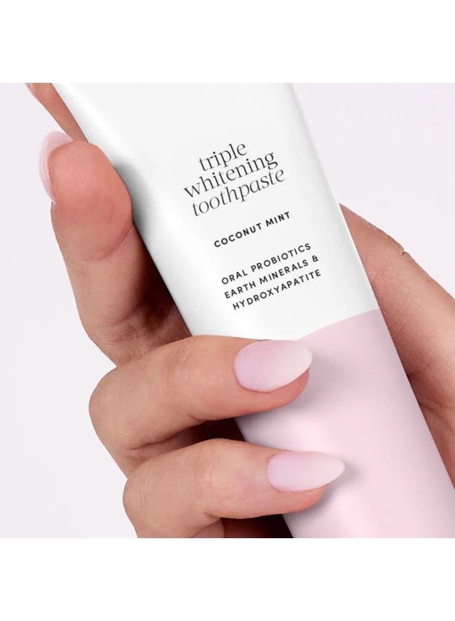 Gem Triple Whitening Toothpaste Coconut Mint 75ml - Image 2